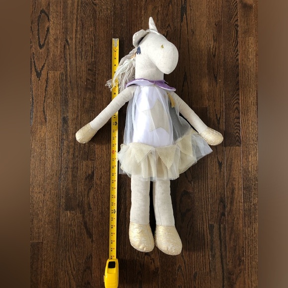 Pottery Barn Kids Designer Doll Everly Horse Linen Plush - 28" Length - EUC! - Picture 11 of 15